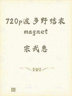 720p波多野结衣magnet