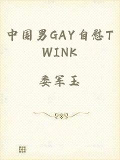 中国男GAY自慰TWINK