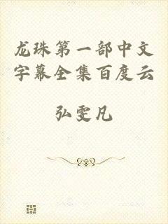 龙珠第一部中文字幕全集百度云
